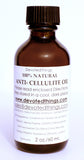 All Natural Anti Cellulite Oil Treatment That Works For Thighs with Caffeine and Essential Oils - DevotedThings