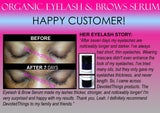 Organic Eyelash Growth Serum and Eyebrow Growth Serum Energizing 2 in 1 Product - DevotedThings