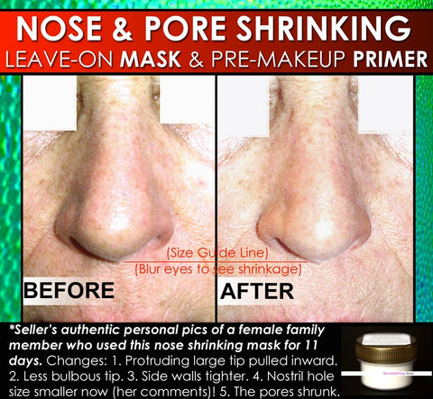 Nose Shrinking Mask & Pore Minimizing Primer Filler Makeup Trick Nose Job - DevotedThings