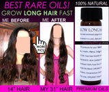 Grow Long Hair Fast Hair Growth Oil Hair Growth Serum Scalp Energizer Rare Oils - DevotedThings