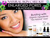 Natural Skin Care Kit For Enlarged Pores and Blackheads Pore Refining Complete Set of 6 - DevotedThings