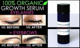 Organic Eyelash Growth Serum and Eyebrow Growth Serum Energizing 2 in 1 Product - DevotedThings
