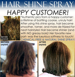 Natural Hair Shine Spray Mist Gloss Clear Illuminator No Oil - DevotedThings