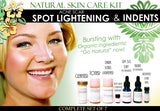 Natural Skin Care Kit For Acne Scar Spot Lightening and Pitted Scars Complete Set of 7 - DevotedThings